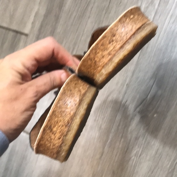 BEARPAW MEN\'S VEGAN LEATHER FLIP FLOP SANDAL SHOES SIZE 13. NWT‎ main image 4